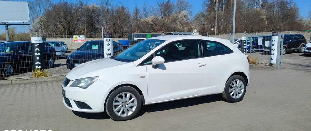 seat ibiza śląskie Seat Ibiza cena 25900 przebieg: 75000, rok produkcji 2012 z Żory